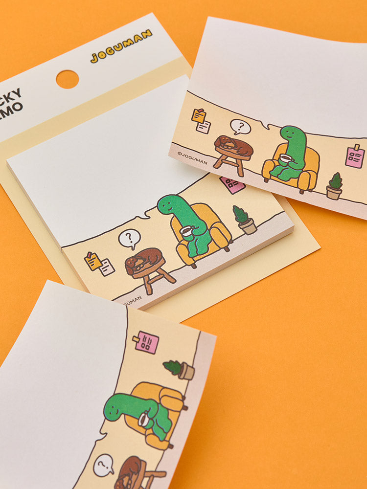 JOGUMAN BRACHIO&WOODY ROOM STICKY NOTES THROW AWAY