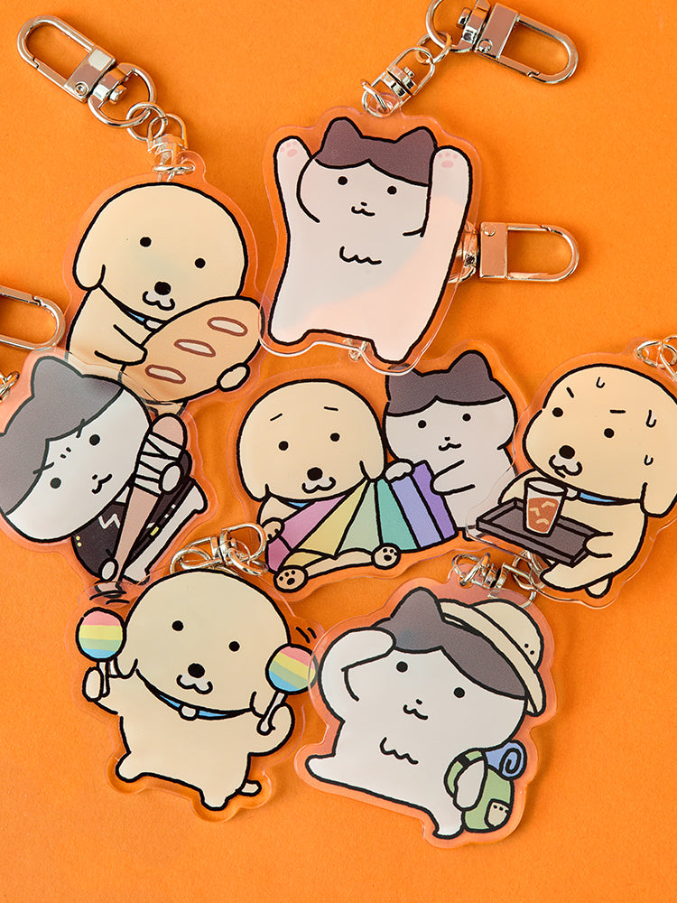SOOBOOKZ RANDOM ACRYLIC KEYRING