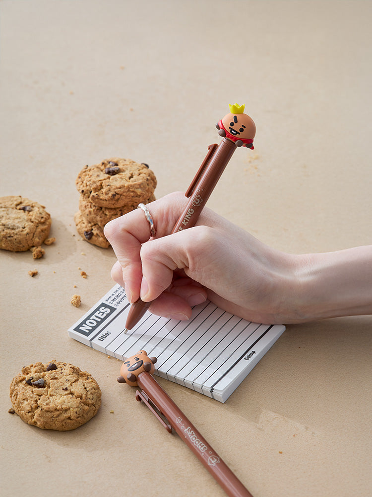 BT21 SHOOKY 더 킹 & BAKY 피규어 볼펜