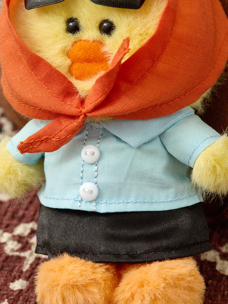 라인프렌즈 쁘띠 클로젯 블루 셔츠