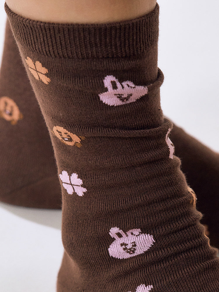 BT21 SOCKS LUCKY GIFT SET (2PCS) BASIC