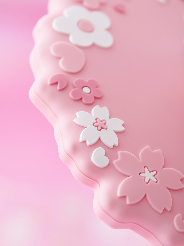 BT21 CHIMMY BABY GLASS UP & LID (11oz) SPRING FAIRY