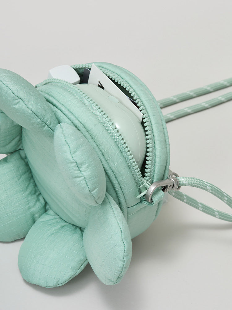 꼴레 플라워 키링백 허브 민트