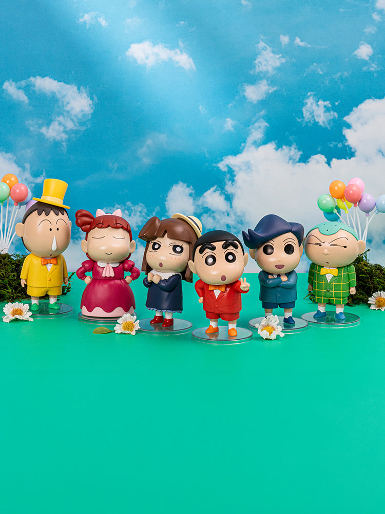 랜덤 스퀘어 짱구는 못말려 파티 피규어