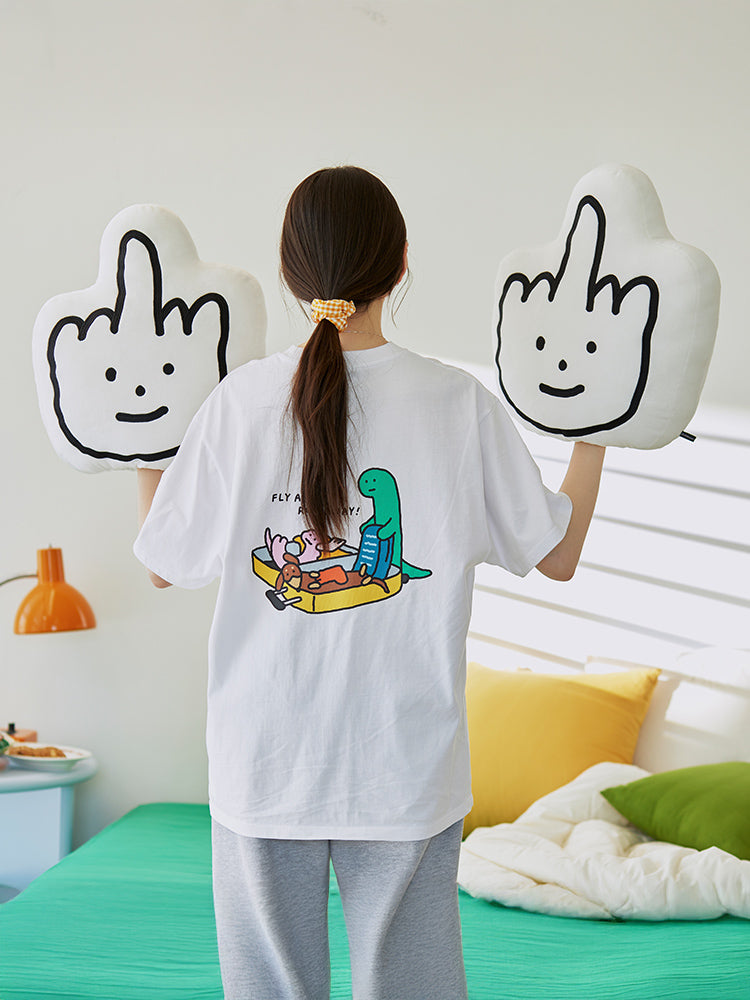 조구만 손가락 손쿠션