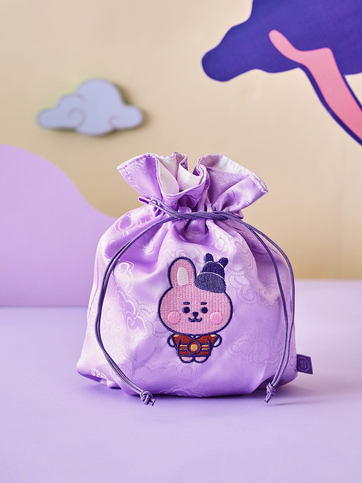 BT21 COOKY BABY GOOD LUCK POUCH K EDITION ver.2 LINE FRIENDS SQUARE