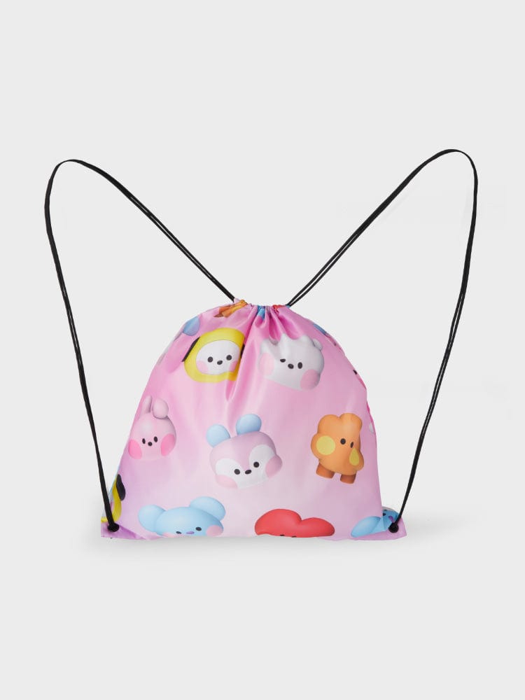 BT21 BAG BAGPACK 라인프렌즈 BT21 미니니 빅앤타이니 스트링백팩