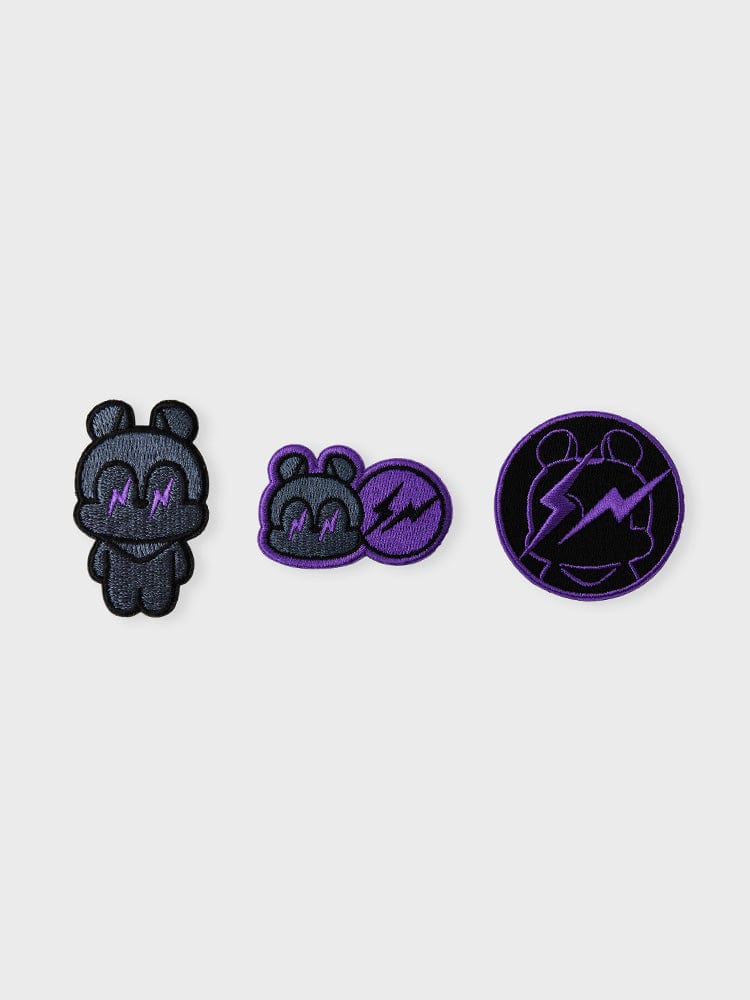 BT21 X FRAGMENT EMBROIDERED PATCH SET (MANG) – LINE FRIENDS SQUARE