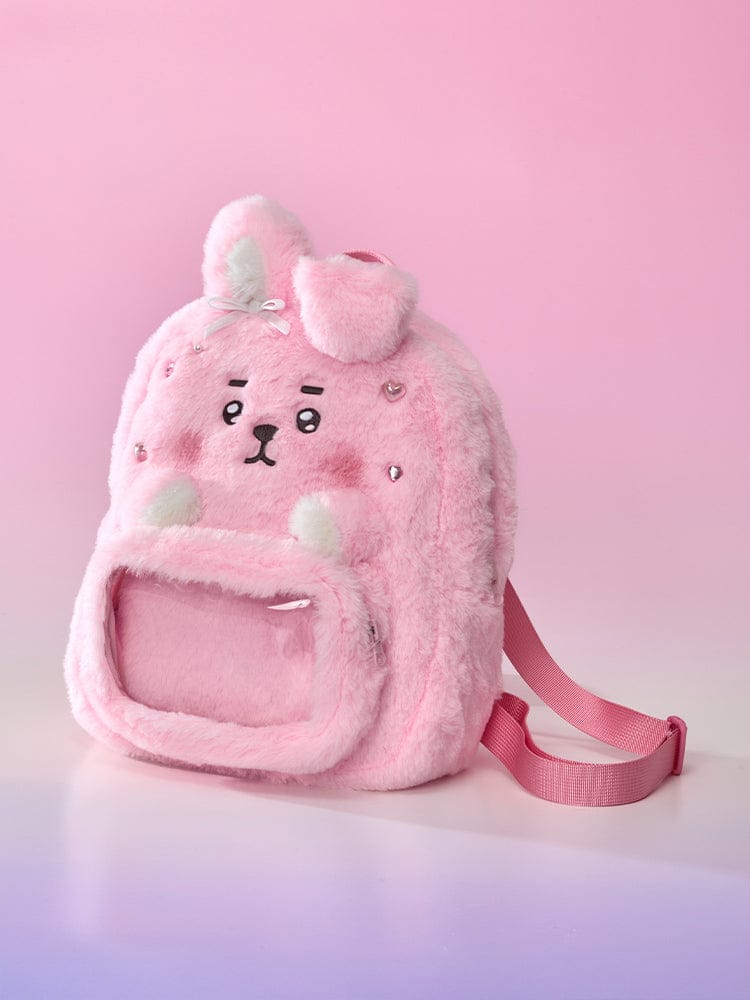 BT21 BEAUTY/ACC_ COOKY BT21 BABY 리본드 유 투명 포켓 인형 가방