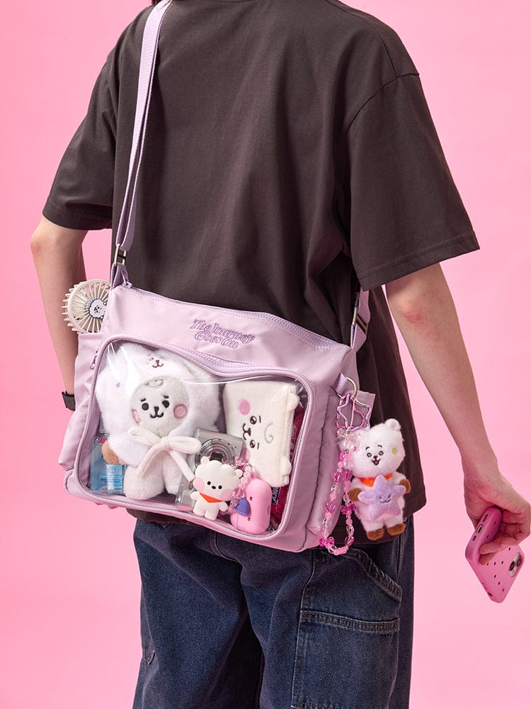 BT21 CLEAR POCKET MULTI CROSSBODY BAG THE JOURNEY – LINE FRIENDS