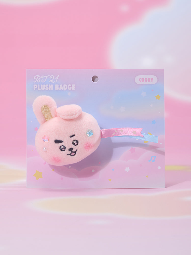 BT21 비욘드 더 저니 인형 뱃지