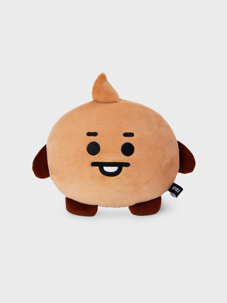 BT21 SHOOKY BABY FLAT FACE CUSHION – LINE FRIENDS SQUARE