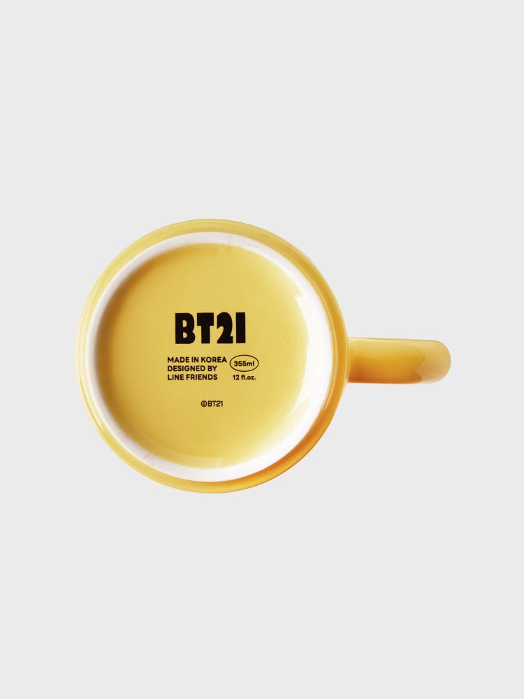 BT21 HOUSEHOLD CHIMMY 라인프렌즈 BT21 뉴베이직 CHIMMY 머그컵 (355ml)