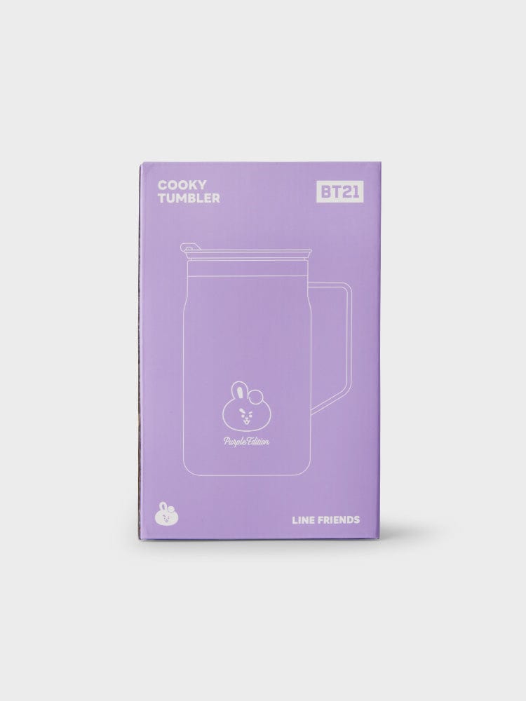 BT21 HOUSEHOLD COOKY TUMBLER 라인프렌즈 BT21 COOKY Purple of Wish Edition 락앤락 텀블러 (600ml)