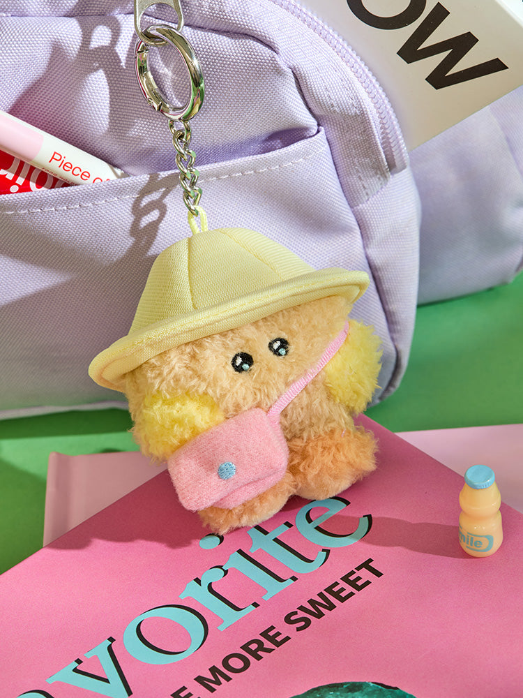 BT21 SHOOKY mini minini PLUSH KEYRING PICNIC MATE – LINE FRIENDS