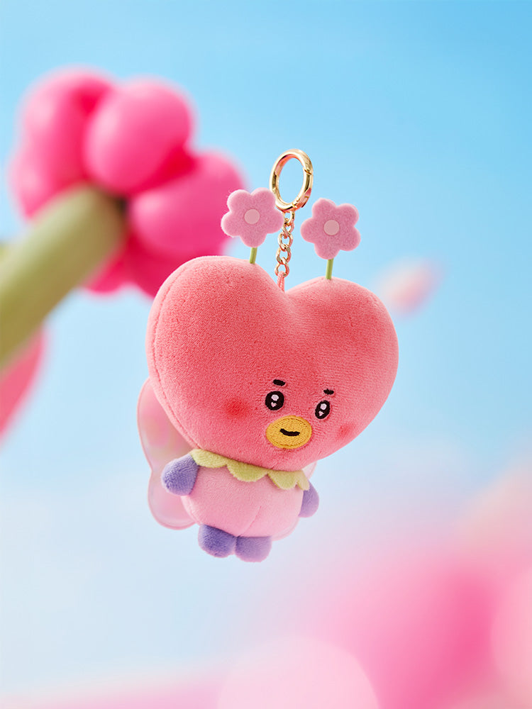 BT21 TATA BABY PLUSH KEYRING SPRING FAIRY – LINE FRIENDS SQUARE