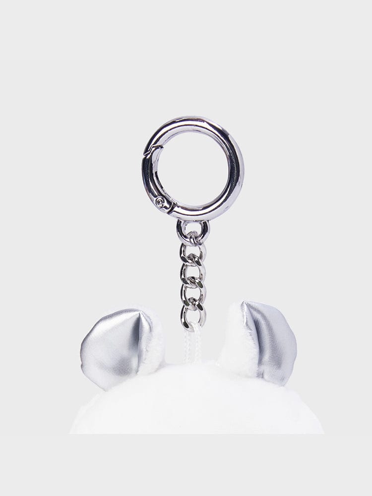 BT21 KEYRING 단품 라인프렌즈 BT21 MANG 실버 에디션 인형 키링