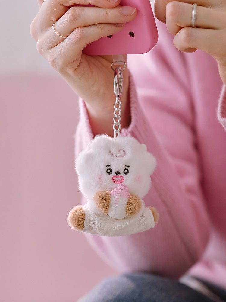 BT21 KEYRING 단품 BT21 RJ 베이비 뉴본 시즌2 시팅 인형 키링