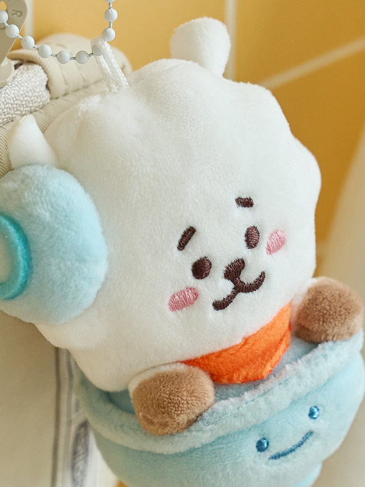 BT21 KEYRING 단품 BT21 RJ Welcome Party 밥그릇 인형 키링 - S
