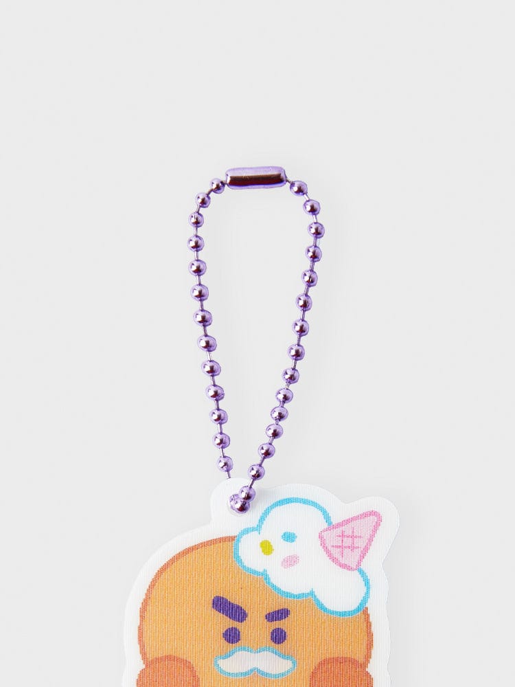 BT21 KEYRING 단품 BT21 온 더 클라우드 SHOOKY 렌티큘러 키링