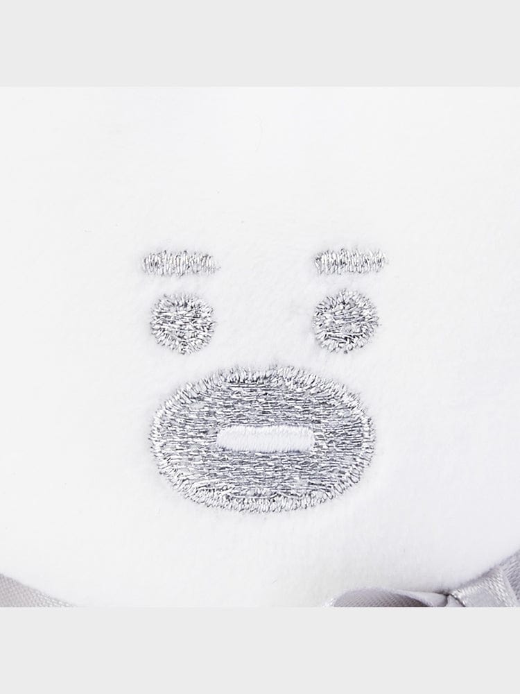 BT21 KEYRING 단품 라인프렌즈 BT21 TATA 실버 에디션 인형 키링