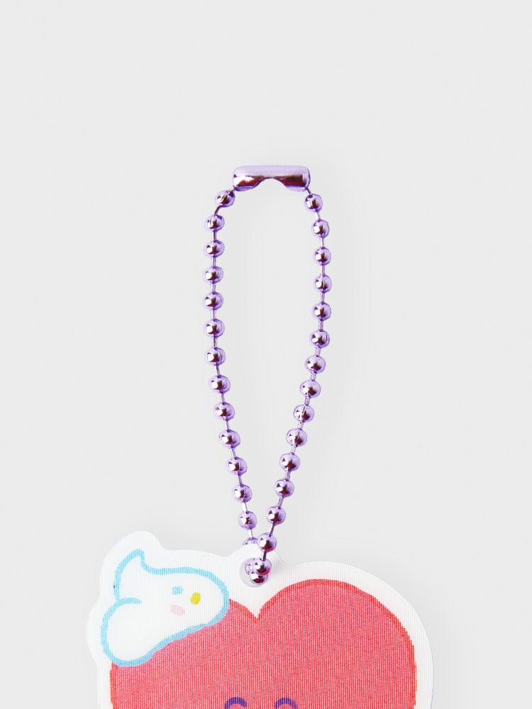 BT21 KEYRING 단품 BT21 온 더 클라우드 TATA 렌티큘러 키링