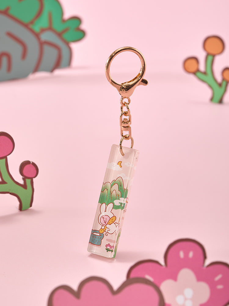 BT21 KEYRING_ COOKY BT21 K-토끼 스틱 아크릴 키링