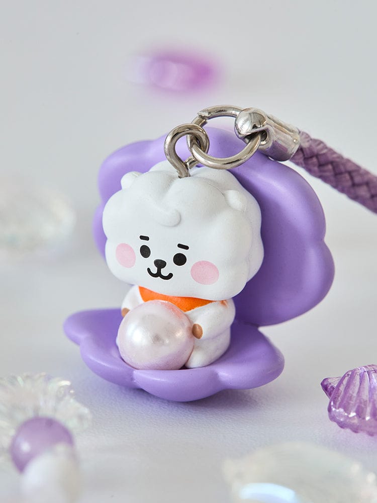 BT21 KEYRING_BEAUTY/ACC_ RJ BT21 RJ BABY PEARL 피규어 스트랩