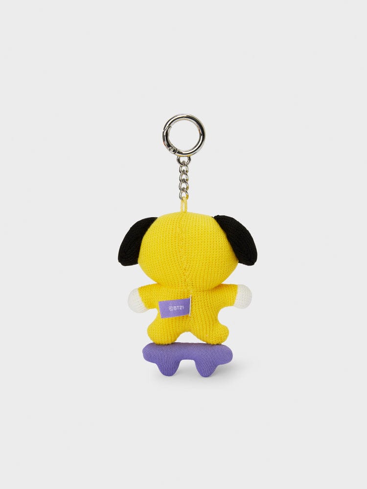 BT21 KEYRING CHIMMY 라인프렌즈 BT21 CHIMMY 시즌 그리팅 니트 키링