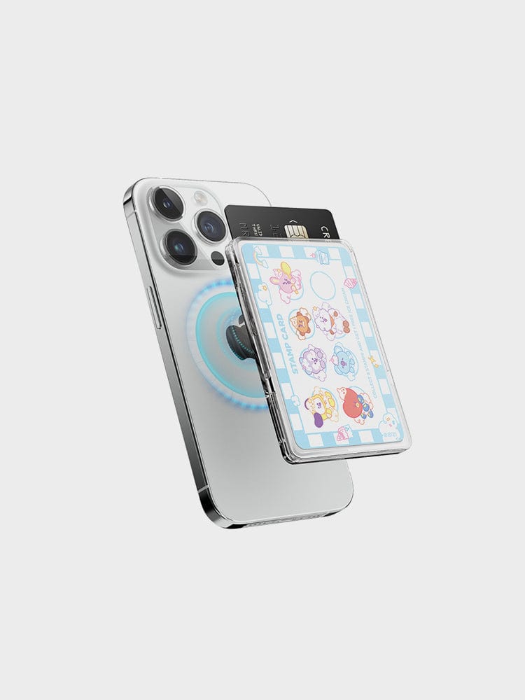 BT21 MOBILE/ACC 단품 BT21 ON THE CLOUD 맥세이프 카드 지갑