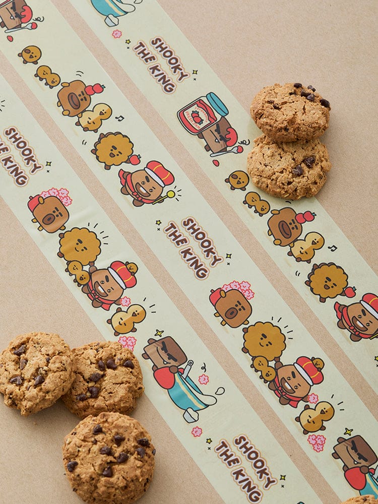 BT21 OFFICE_ 단품 BT21 SHOOKY 더 킹 박스 테이프
