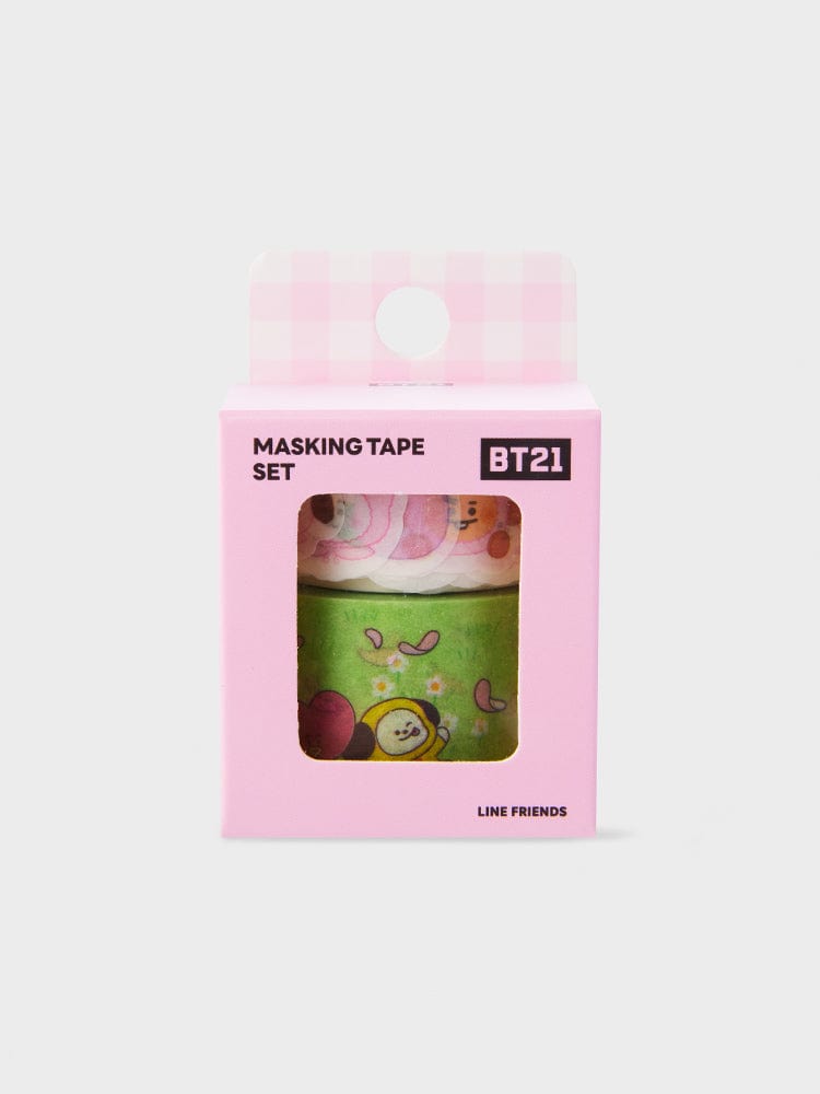 BT21 OFFICE 단품 BT21 SPRING DAYS 마스킹 테이프 세트