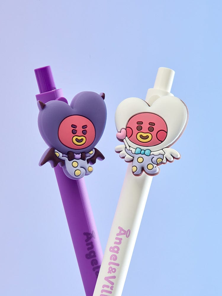 BT21 TATA アンジェル＆ヴィランジェルペンセット（2個入り）