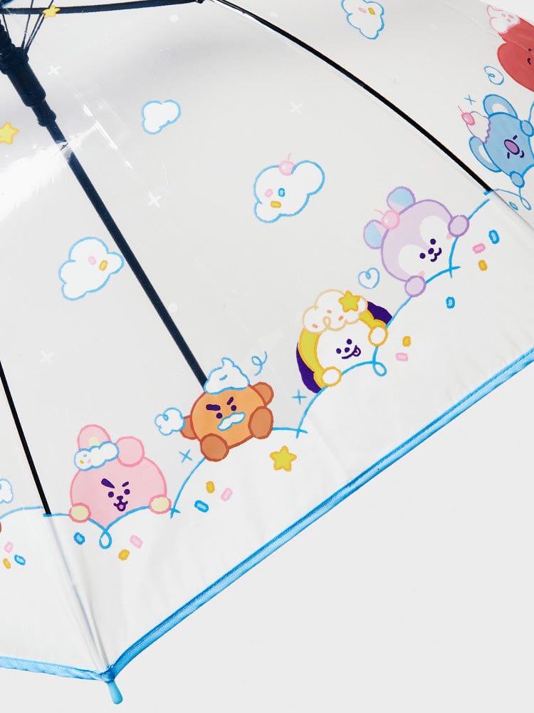 BT21 OUTDOORS 단품 BT21 온 더 클라우드 클라우드 우산