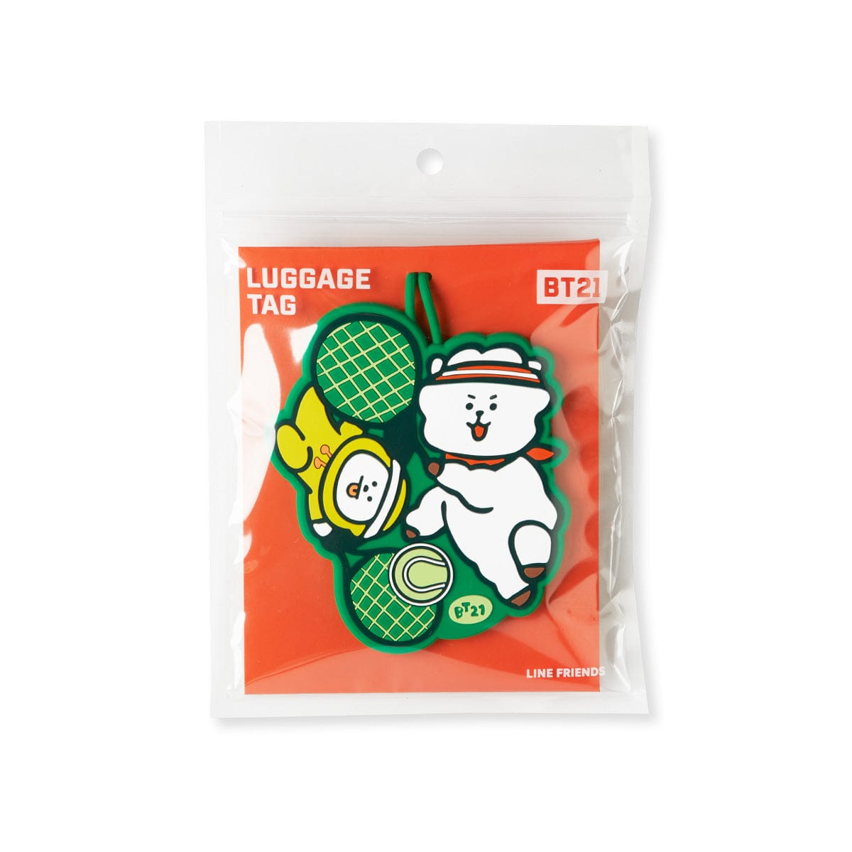 BT21 OUTDOORS TENNIS 라인프렌즈 BT21 스포츠클럽 테니스 네임택