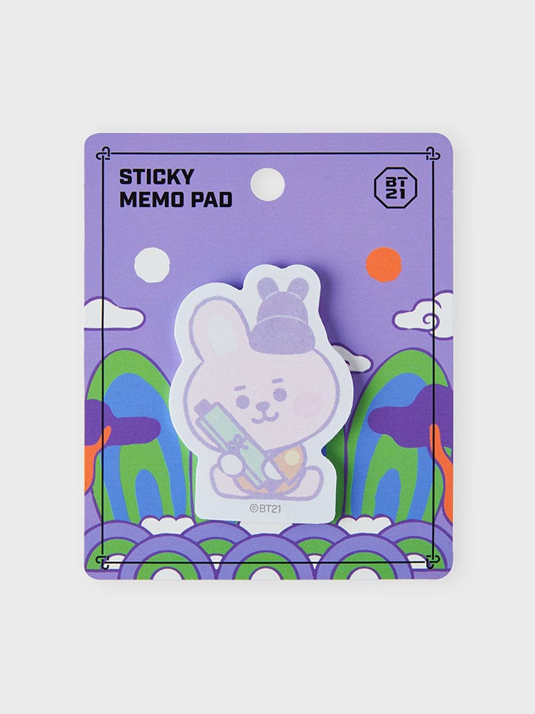 BT21 PLANNER/NOTE 단품 BT21 COOKY BABY K 에디션 2 메모 패드
