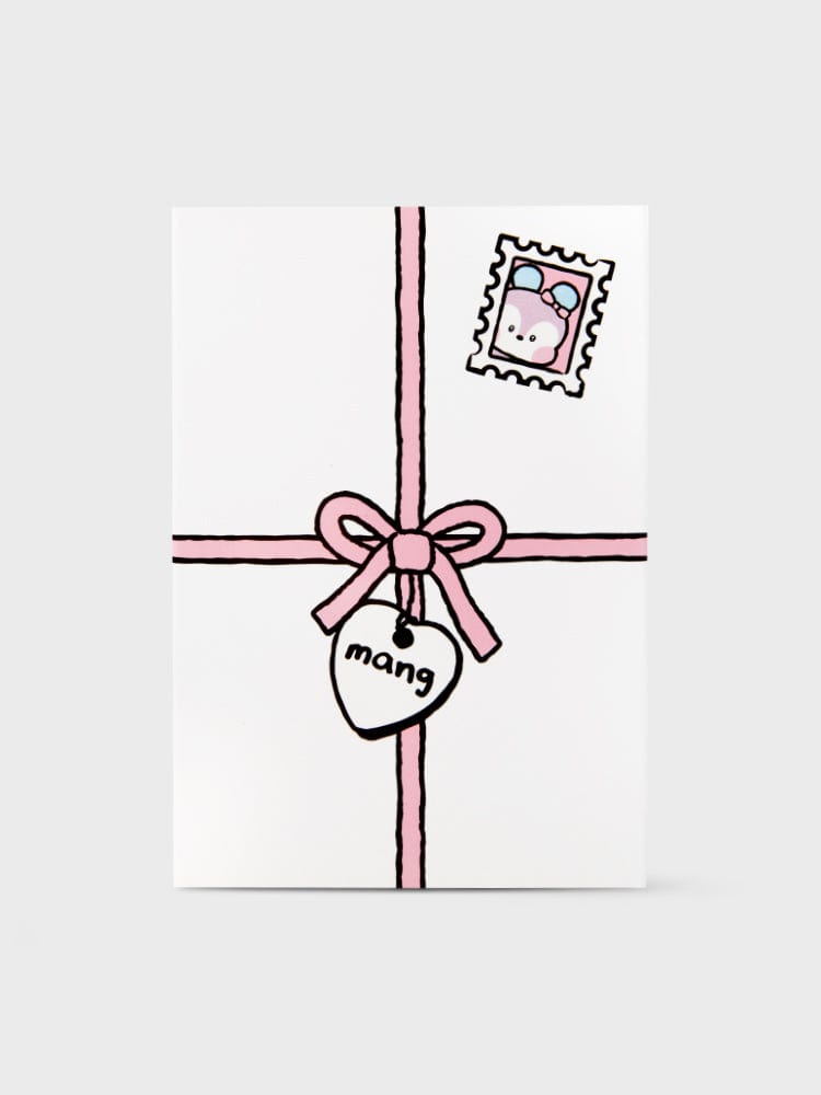 BT21 PLUSH 단품 BT21 MANG 미니 미니니 리본 에디션 인형