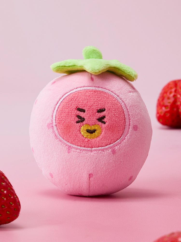 BT21 TOY_ TATA BT21 딸기 파티 스트레스볼 인형
