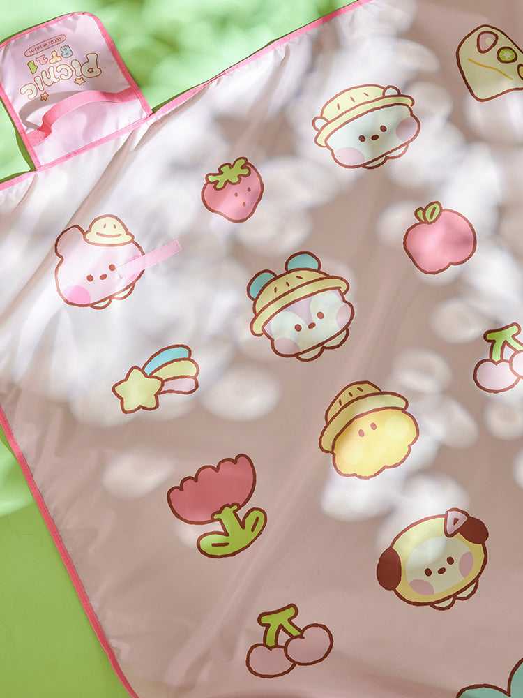 BT21 TRAVEL_ 단품 BT21 미니 미니니 피크닉 메이트 피크닉 매트