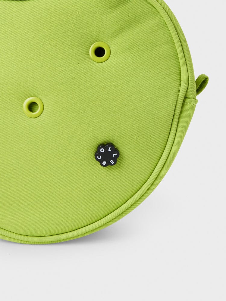 COLLER BAG GREEN 꼴레 애플 토트백 애플 그린