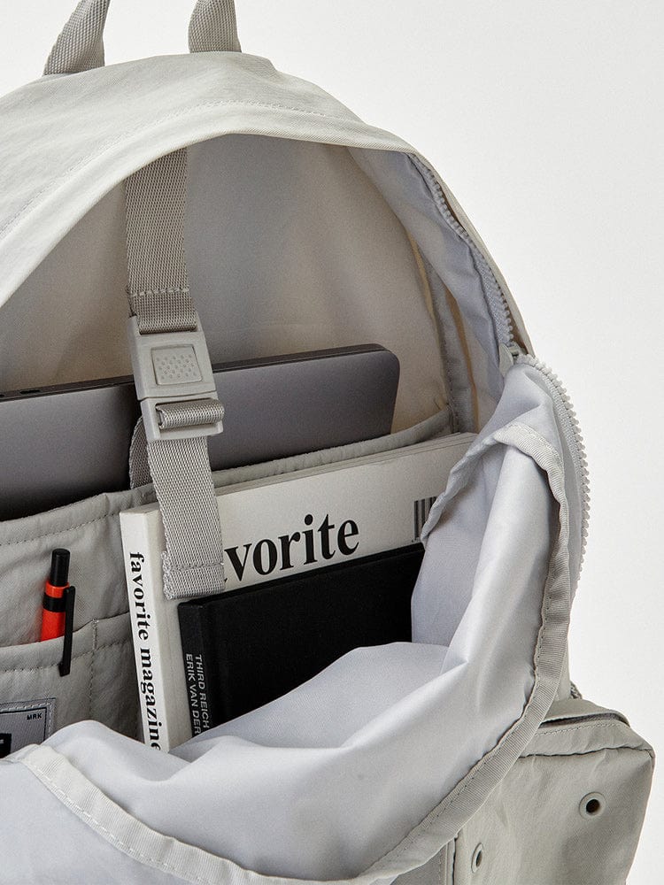 COLLER BAG MOON 꼴레 백팩 라이트 그레이