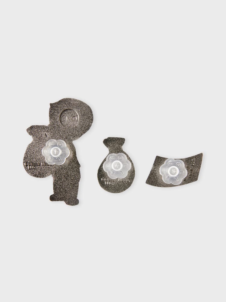 COLLER BEAUTY/ACC 단품 꼴레 X 리치리치 메탈 스티콘 세트 VER.1