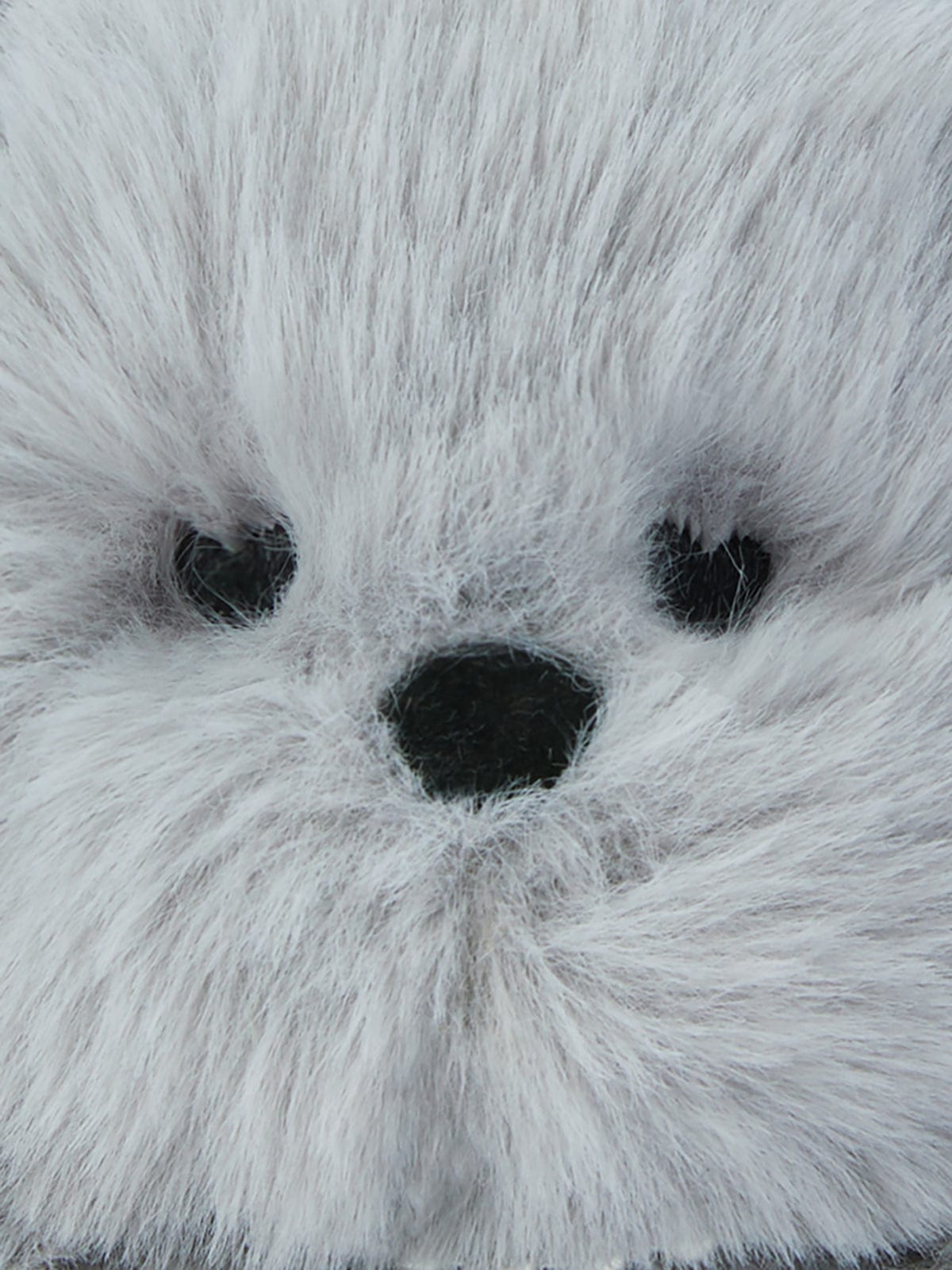 COLLER KEYRING 단품 꼴레 퍼리 퍼피 플러시 키링 화이트