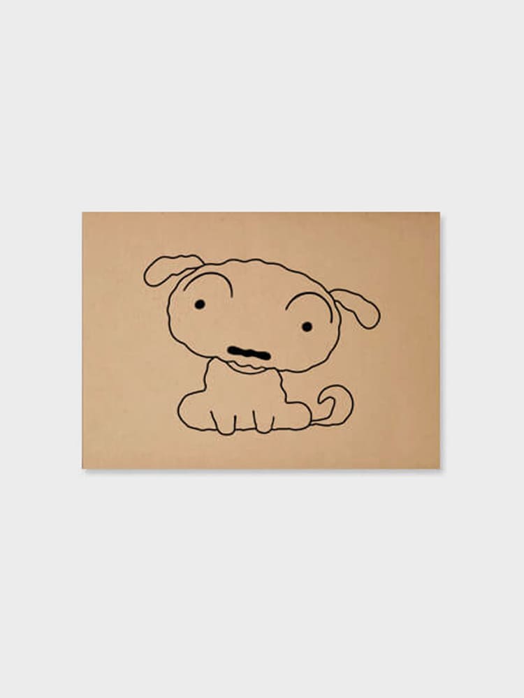 COLLEY HOUSEHOLD 단품 콜리 짱구는 못말려 흰둥이 테이블