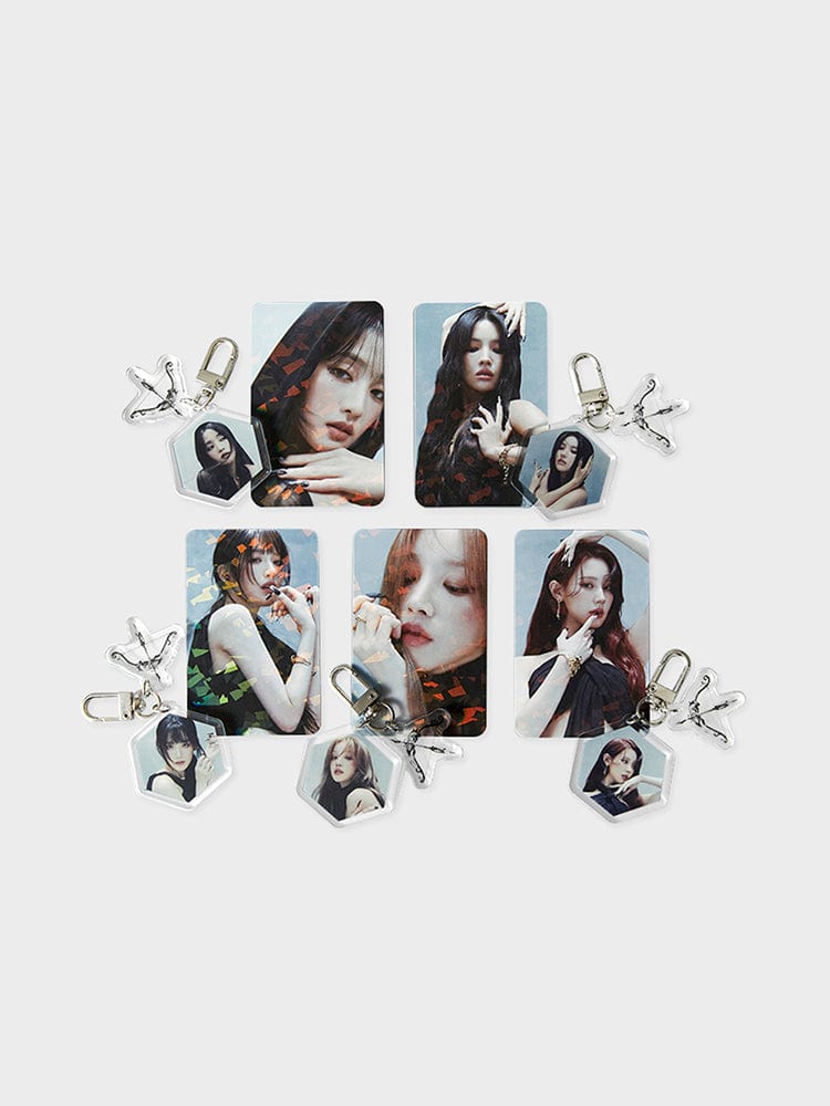 (G)-IDLE KEYRING (G)IDLE 아크릴키링 포카세트 0 VER.