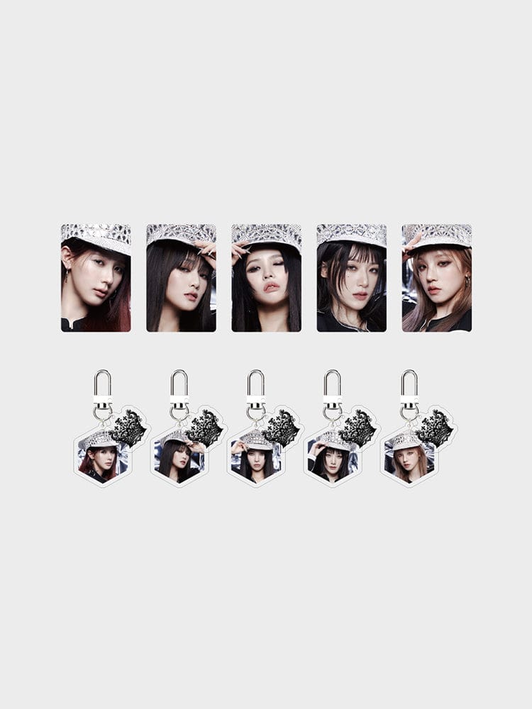 (G)-IDLE KEYRING (G)IDLE 아크릴키링 포카세트 2 VER.