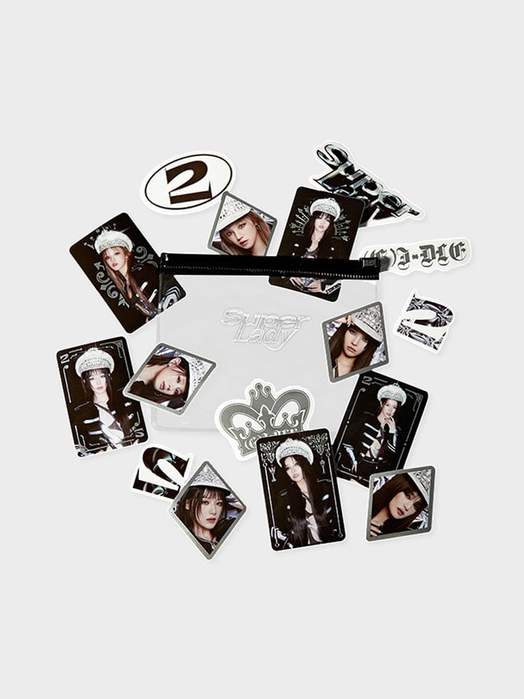 (G)-IDLE STICKER/CARD 단품 (G)IDLE 스티커 팩 2 VER.