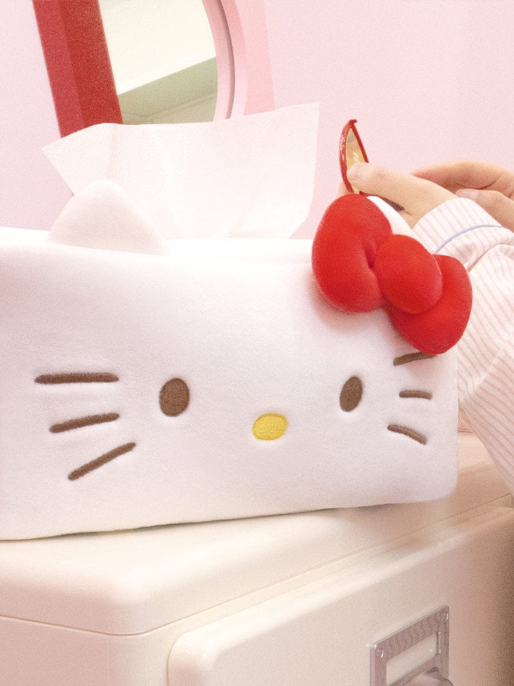 HELLO KITTY LIVING_ 티슈커버 헬로키티 티슈커버