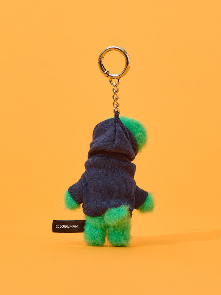 JOGUMAN KEYRING_ 후드 조구만 브라키오 Throw Away 플러시 키링 (후드)