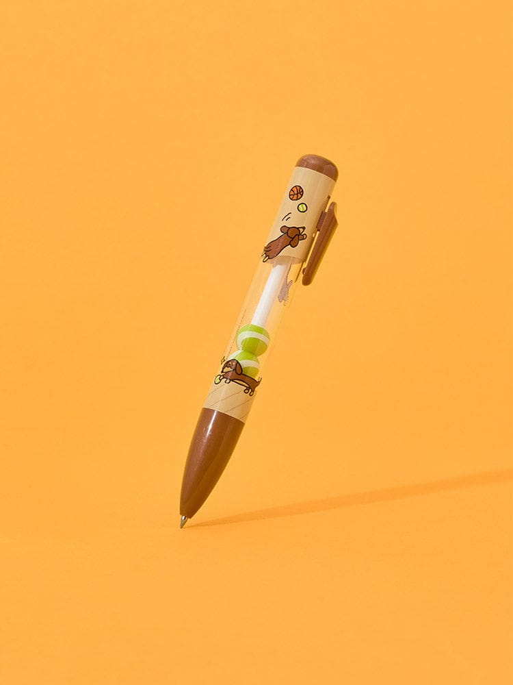 JOGUMAN OFFICE_ 우디 조구만 Throw Away 비즈 볼펜